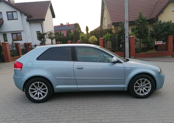 Audi A3 cena 18500 przebieg: 169398, rok produkcji 2006 z Janowiec Wielkopolski małe 529